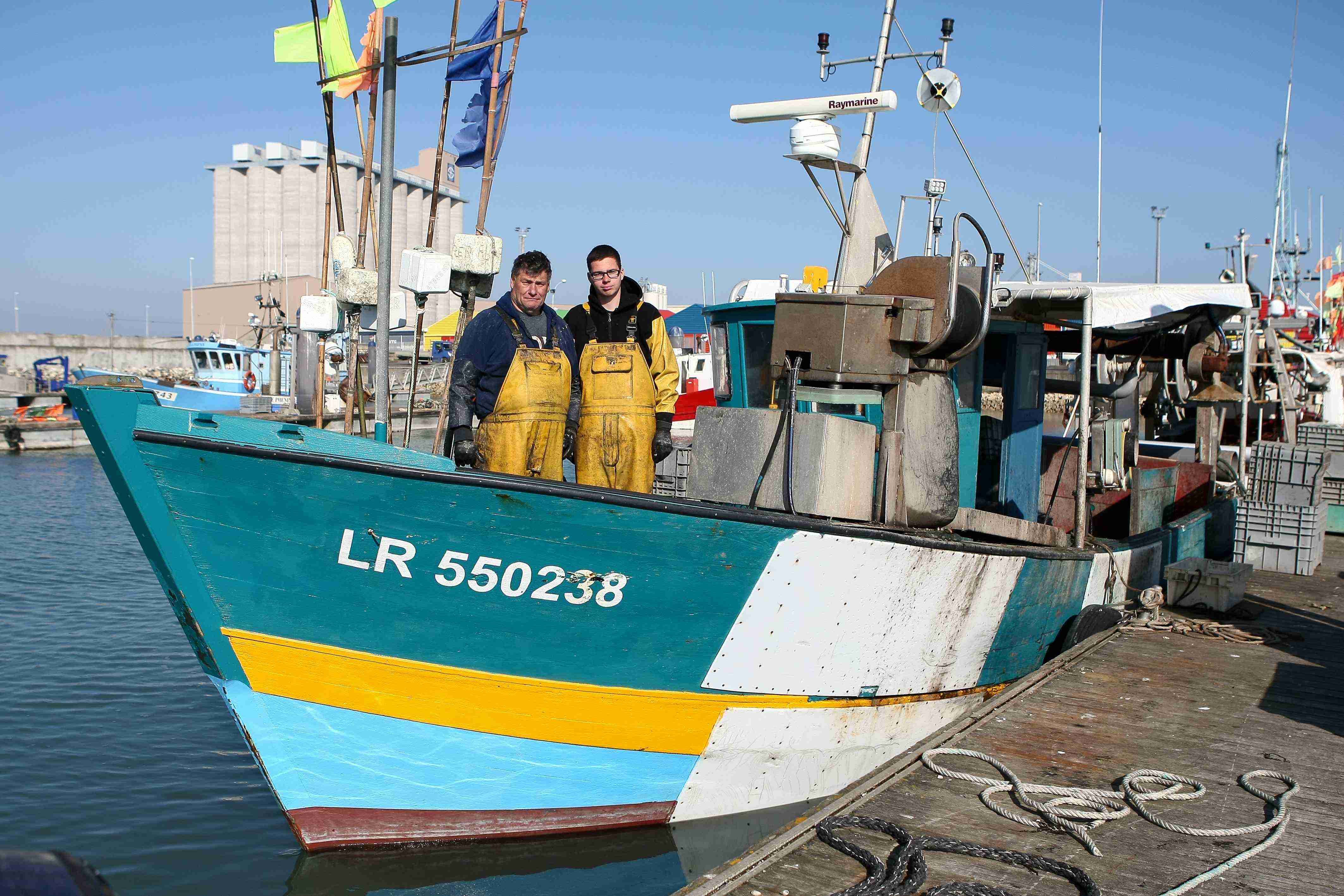 Fileyeur Le Flipper au port de pêche de La Rochelle. Photo Romuald Augé - FROM Sud-Ouest.