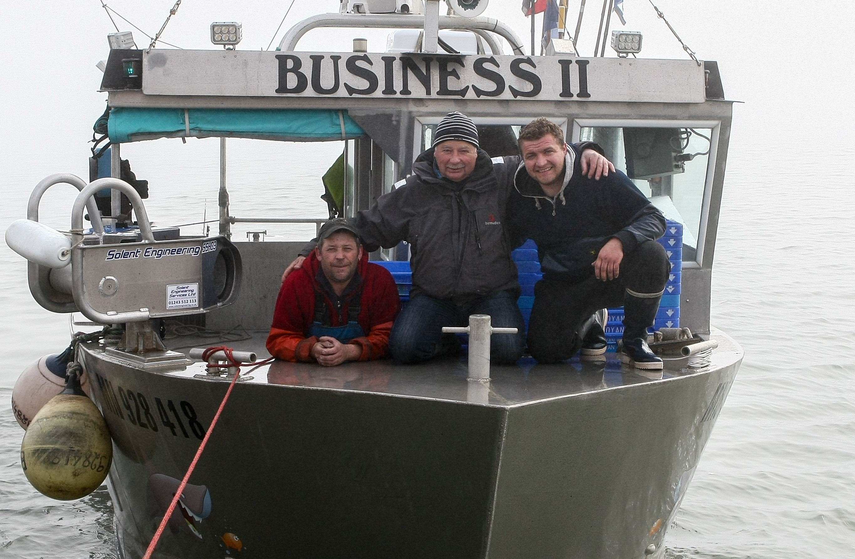 Le Bussiness II, fileyeur du port de Royan. Photo Romuald Augé - FROM Sud-Ouest.