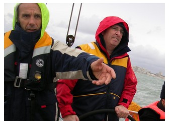 Les professeurs T. daguzan et P. Jacob. Photo LMA La Rochelle.